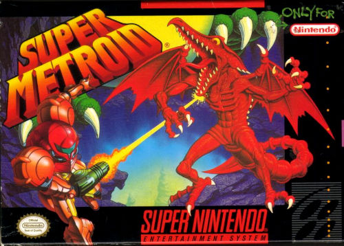 super metroid clean cover art